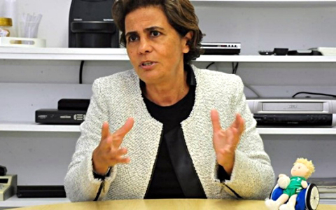 Superintendente do IBDD Teresa Costa d'Amaral